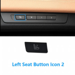 Automobilio sėdynės reguliavimo atminties mygtuko keitimas, remontas 5GT 5 7 serijai F07 F10 F11 F18 F01 F02 Left Seat ICON2 gray