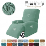 Polar Fleece Recliner sofos užvalkalas Elastinis viskas įskaičiuota berniuko kėdės užvalkalas Relax fotelio sofos užvalkalas svetainės baldų užvalkalas 1 Seater