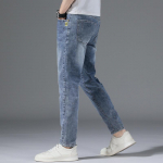 Rudens džinsai Vyri&scaron;kos plonos mažos pėdos tendencija elastinga New Tide vyri&scaron;kos laisvalaikio ilgos kelnės