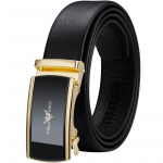 &bdquo;Emperor Belt&ldquo; vyri&scaron;kos automatinės sagties verslo tendencijos vidutinės ir jaunų vyrų karvės odos kelnių diržas verslo klasės auk&scaron;tos kokybės kelnių diržas 105cm auksas