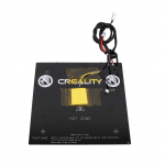 Crealitykaitinimo platforma 235*235*3mm Kar&scaron;ta platforma su kabeliu, tinkama Ender-3V3 SEKE 3D spausdintuvui juoda