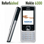 Atnaujintas originalus Nokia 6300 atrakintas Moilbe telefonas No charger sidabras