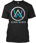 Alan Walker standartiniai unisex mar&scaron;kinėliai S