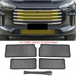 Automobilio nuo vabzdžių oro įleidimo angos apsaugos dangtelis Airin Insert Net Vent Racing Grill filtras, skirtas CHERY EXEED VX 2021-2025 automobilio priedui
