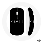 Souris Sans Fil Squid Game Circle Triangle Square