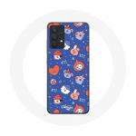 Coque pour Samsung Galaxy A13 4G / A13 4G Lite BTS Bangtan Sonyeondan BT21 No&euml;l 2023