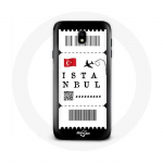 Coque pour Samsung Galaxy S5 Billet d'avion Istanbul Turquie