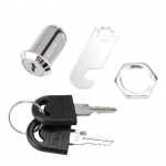 Failų spintelės užraktas Atsparus rūdims Lengvai montuojamas Tvirtas Platus Taikymas Paprastas Valdymas Apsaugo nuo vagystės Cinko lydinio Vieno atidarymo kameros užraktas Namų reikmenys 16mm