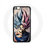 Coque Iphone 6 Dragon Ball Goku Blue - Maniacase mėlyna