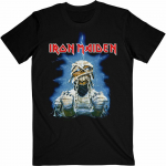 Iron Maiden World Slavery Tour 84 85 Black Iron Maiden Tee Unisex mar&scaron;kinėliai S