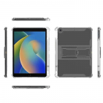 Skaidrus TPU galinis dangtelis su atrama, skirta iPad 10.2 2021 2020 2019 m. (iPad 9. 8. 7. Gen) Pie&scaron;tuko laikiklio dangtelis 4 smūgiams atsparios oro pagalvės iPad 9th 2021 10.2 gryna