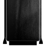 apgo Protective Skin Sticker for the back+sides compatible with vivo Z5x, Full Wrap Film, Foil, Vinyl - Pattern Black Leather