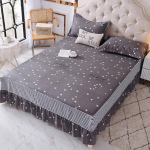 Namai Naujas Produktas Medvilninis Lovos Sijonas Čiužinio Užvalkalas Apsauginis Užvalkalas Lovatiesė Medvilninis Viengulis Dvigulis Viengulis Lovos Sijonas 2 pillowcase 48x74cm