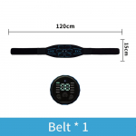 Pilvo tonizuojantis diržas EMS raumenų stimuliatorius pilvo treniruoklis raumenų tonikas USB įkraunamas kūno formavimas svorio metimas riebalų deginimas fitnesas unisex