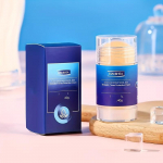 Pėdų kremas nuo skilinėjimo, skirtas sausoms ir suskilinėjusioms pėdoms ir kulnams, drėkinantis i&scaron;sausėjusias pėdas ir kulnus, neleidžiantis pėdoms skilinėti mėlyna