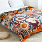 100% medvilnės pledas ir užklotai etninis sofos rank&scaron;luostis mink&scaron;tas pledas lovoms kvėpuojanti marlė vasarinė vėsi antklodė boho dekoras lovatiesė 150x200cm