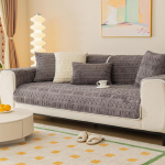 Nordic sofos pagalvėlė stora pliu&scaron;inis mink&scaron;tas sofos užvalkalas svetainei Neslystantis plaunamas sofos rank&scaron;luostis nugaros atramos antklodė namų dekoravimui