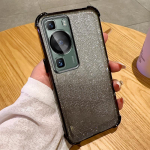 Gradient Glitter Airbag Lens Smūgiams atsparus dėklas, skirtas Huawei P30 P40 P50 P60 Pro Pura 70 Pro Mate 30 40 50 60 Pro Nove 7 8 9 10 11 12 Pro Honor 100 200 Pro Huawei P30