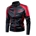 Vyri&scaron;kos motociklinės odinės striukės Slim Fit PU odiniai paltai Kokybi&scaron;ki Naujos mados Vyri&scaron;ki rudeniniai kasdieniai odiniai &scaron;varkai 5XL XXXXXL juoda