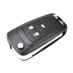 Automobilio apverčiamas nuotolinio rakto dėklo dangtelis, skirtas Opel / Vauxhall Astra Chevrolet Cruze Orlando Holden Cruze nuotolinio raktų laikiklio apsauga juoda