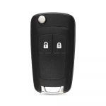 Skirta Opel Zafira Astra, skirta Vauxhall Insignia Flip Car Key Shell Cover Fob Dėklas su varžtu 2/3/4/5 mygtukais nuotolinio valdymo raktas 2 Buttons