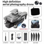 Naujas YK8 Drone ESC HD dvigubos kameros kliūčių i&scaron;vengimo WiFi FPV optinio srauto padėties nustatymo ESI fotografijos sulankstomas nuotolinio valdymo pultas keturkopterio žaislas 3 Battery