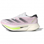 adidas Adizero Prime X 2.0 Rai&scaron;telėti Balti Rožiniai Kibirk&scaron;tiniai Unisex Sportbačiai Debesų Baltumo Pagrindiniai Juodi ID3617 38⅔