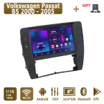 Android automobilinis radijas, skirtas Volkswagen Passat B5 2000 - 2005 Multimedijos grotuvo galvos blokas Stereo GPS navigacija BT WIFI 1+16GB 1+16GB