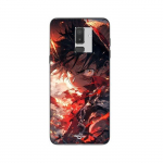 Coque Samsung Galaxy j8 2018 One piece Luffy &eacute;nerv&eacute; art manga anime copie Maniacase