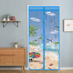 Vasaros magnetinis tinklelis nuo uodų vabzdžių, musių, vabzdžių, užuolaidų, automatinis durų uždarymas, virtuvės užuolaidų la&scaron;as, pristatymas