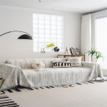 Neper&scaron;lampama sofos antklodė Daugiafunkcis vienspalvis baldų užvalkalas Patvarus audinys, atsparus dulkėms, nesubraižytas Namų svetainės dekoras 180 X 130