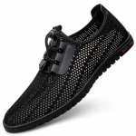 Tinkliniai tu&scaron;čiaviduriai vyri&scaron;ki mokasinai 2024 m. vasara nauji lengvi ir kvėpuojantys vyri&scaron;ki laisvalaikio batai lauko madingi plok&scaron;čiapadžiai batai ėjimui 36 pilka spalva