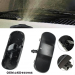 2 vnt priekinio stiklo apiplovimo vandens pur&scaron;kimo antgalis 2KD955986 Skirtas TT MK2 A1 A4 Q3 Q5 Q7 5M0955985C 1T0955985 1T09559859B9 CHINA