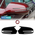 Skirta Mercedes Benz CLS C219 W219 CLS280 300 320 350 2009-2011 Anglies Pluo&scaron;to &Scaron;oninės Durų Galinio Vaizdo Veidrodėlio Dangtelis