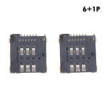 2 vnt Mup-C792 mikro SIM kortelės jungties pleistras, savaime praduriamas 6+1P/8+1P lizdo lizdas 6+1P