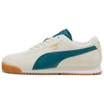 Puma Roma Suede Alpine Snow Cold Green Unisex sportbačiai Kremas Guma 398635-02 43