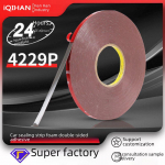 3M 4229P Kar&scaron;čiui atspari dvipusė putų juosta automobilių stiklų sandarinimui 8mm width*3m length