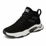Vyri&scaron;ki sportbačiai, pakylėjantys batai, batai auk&scaron;tesniems vyrams, vidpadis 7-8 cm 37 black