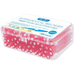 60 vnt. tarpdančių &scaron;epetėlių, skirtų dantų priežiūrai, stūmimui ir traukimui, pa&scaron;alina maistą ir apna&scaron;as, geresnių dantų burnos higienos priemonė