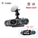 Automobilinis DVR 1080P 3/4 objektyvų vaizdo įra&scaron;ymo įrenginys WIFI naktinio matymo priekinė kairės de&scaron;inės galinio vaizdo kamera automobilio priedas vaizdo registratorius 3 Lens juoda