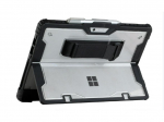 Surface Pro 4/5/6/7 smūgiams atsparus dėklas su vietomis ra&scaron;ikliui ir stoveliu Surface Pro 4/5/6/7 juoda