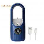 Besisparnis stalo ventiliatorius su 6 greičio režimais Stiprus oro srautas Kompakti&scaron;kas dizainas Ne&scaron;iojamas Įkraunamas Tylus vėsinimas Pur&scaron;kiamas ventiliatorius