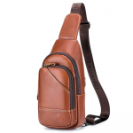 LAOSHIZI prekės ženklo prabangūs vintažiniai vyri&scaron;ki krep&scaron;iai, odinė rankinė ant pečių vyrams Verslo žinučių krep&scaron;ys &bdquo;Crossbody&ldquo; vyri&scaron;ka mada, laisvalaikio rankinė oranžinė