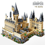 &bdquo;Micro Bricks City&ldquo; kūrybinė viduramžių magija pilis serija Mokyklos architektūra Rūmų modelis Statybinės kaladėlės Dovanos Vaikų surinkimo žaislai