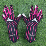 Profesionali apsauga Futbolas Futbolas Vartininko pir&scaron;tinės Sustorintas lateksas 4 mm Suaugusieji Paauglys Vartininkas Futbolo Vartininko pir&scaron;tinės size 8