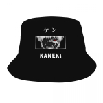 Individualizuotos Kaneki Ken Tokyo Ghoul Bucket Kepurės Unisex Moterys Anime Manga Harajuku Beach Sun Summer Fisherman Cap One Size