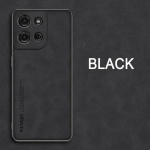 Dėklas Motorola Moto Edge 60 Fusion prabangus avikailio odos telefono dėklas Moto Edge60 Stylus 60 Pro 50Fusion Edge50 matinis silikoninis For Edge 50 Neo 5G