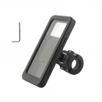 Vandeniui atsparus motociklo dviračio mobiliojo telefono laikiklis Universalus dviračio GPS 360&deg; pasukamas reguliuojamas motociklo mobiliojo telefono laikiklis