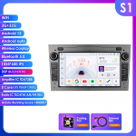 Ossuret Pažangus 8G 128G Android 12 Automobilio Radijas Opel Astra H J 2004 Vectra Vauxhall Antara Zafira Corsa C D Vivaro Meriva 4G Carplay GPS Grotuvas G S1 8Core 3G 32G