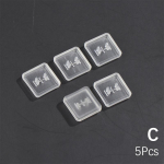 5 vnt. Choc žemo profilio Pbt klavi&scaron;ų dangteliai &scaron;okoladinei jungiklio mechaninei klaviatūrai as the picture